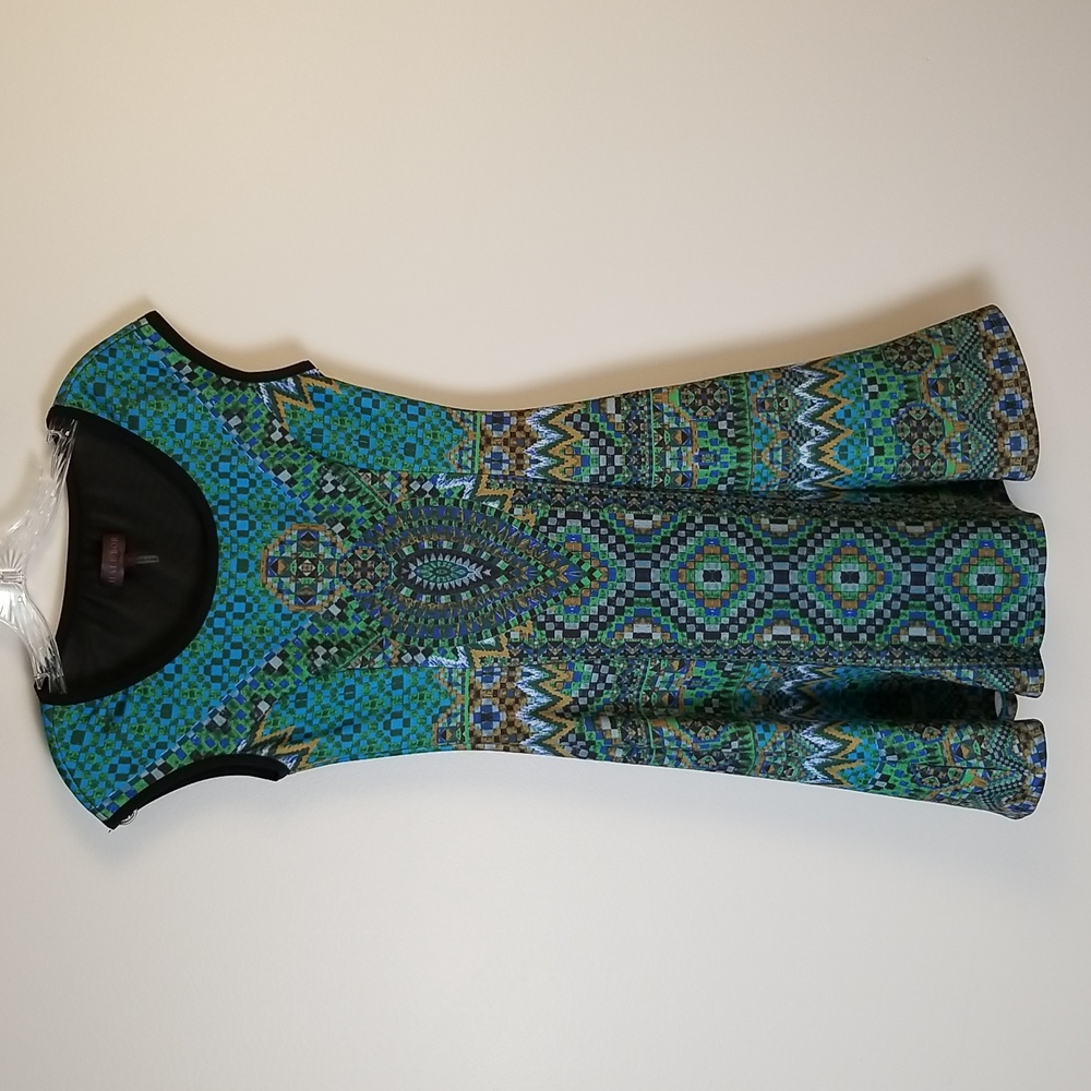 Hale Bob Cap Sleeve Dress Size Small